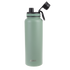 Oasis S/s Double Wall Insulated "challenger" Sports Bottle W/ Screw Cap 1.1l - Sage Green