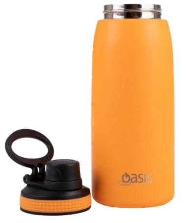 Oasis S/s Double Wall Insulated Sports Bottle W/ Screw-cap 780ml - Neon Orange Drink Bottles The Cooks Kitchen 