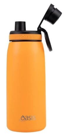 Oasis S/s Double Wall Insulated Sports Bottle W/ Screw-cap 780ml - Neon Orange Drink Bottles The Cooks Kitchen 