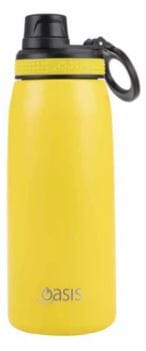 Oasis S/s Double Wall Insulated Sports Bottle W/ Screw-cap 780ml - Neon Yellow Drink Bottles The Cooks Kitchen 