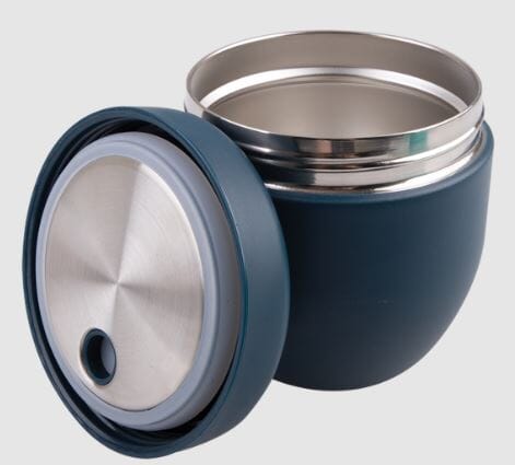 Oasis Stainless Steel Double Wall Insulated Food Pod 470ml - Navy Food Jars & Flasks The Cooks Kitchen 