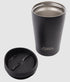 Oasis S/s Double Wall Insulated Travel Cup 380ml - Black Travel Mugs The Cooks Kitchen 