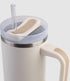 Oasis Commuter Travel Tumbler - Stainless Steel Double Wall Insulated - Alabaster