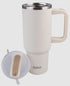 Oasis Commuter Travel Tumbler - Stainless Steel Double Wall Insulated - Alabaster Insulated Bottles The Cooks Kitchen 