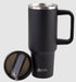 Oasis Commuter Travel Tumbler 1.2l - Stainless Steel Double Wall Insulated - Black