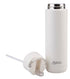Oasis Ceramic Lined Stainless Steel Triple Wall Insulated "moda" Drink Bottle 700ml - Alabaster