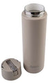 Oasis Ceramic Lined Stainless Steel Triple Wall Insulated "moda" Drink Bottle 700ml - Latte