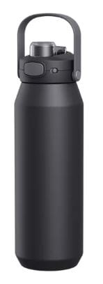 Oasis Ceramic Lined Stainless Steel Triple Wall Insulated "capri" Drink Bottle With Quick Release Lid 1l - Black Drink Bottles The Cooks Kitchen 