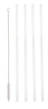 Oasis 'commuter' Travel Tumbler Straws S/4 With Cleaning Brush