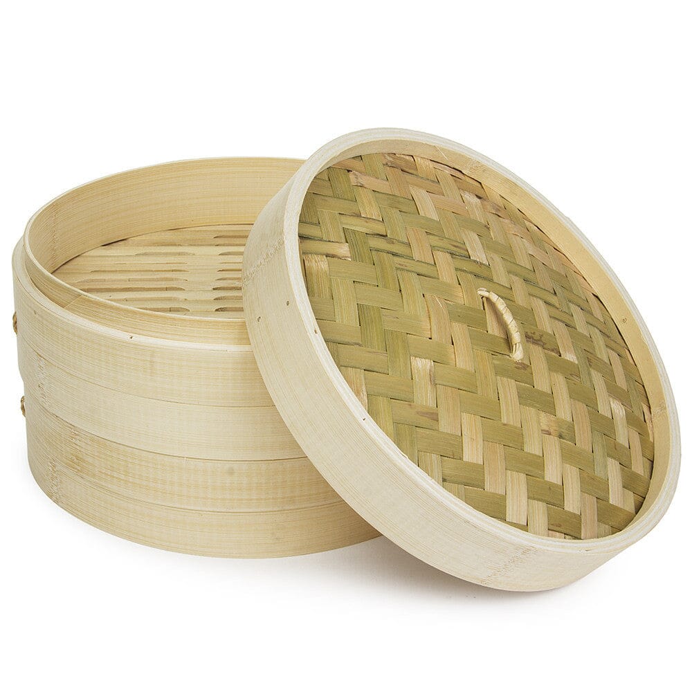 D.line Bamboo 3pce Steamer 20cm Diameter Cookware Accessories The Cooks Kitchen Mandurah 