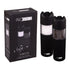 Prospice Horizon Gravity Battery Operated Salt & Pepper Mill Set 18cm Black