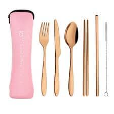 Appetito 6pce Stainless Steel Traveller's Cutlery Set Cutlery Sets The Cooks Kitchen 