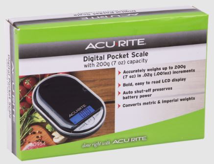 Acurite Digital Pocket Scale