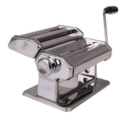 Al Dente Extra Wide Pasta Machine / Detachable Cuters 180mm Chrome