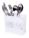 D.line Plastic Cutlery Drainer - White