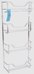 4 Tier Spice Rack 44 X 18.5cm - 16 Bottle Capacity Herb & Spice Storage The Cooks Kitchen 