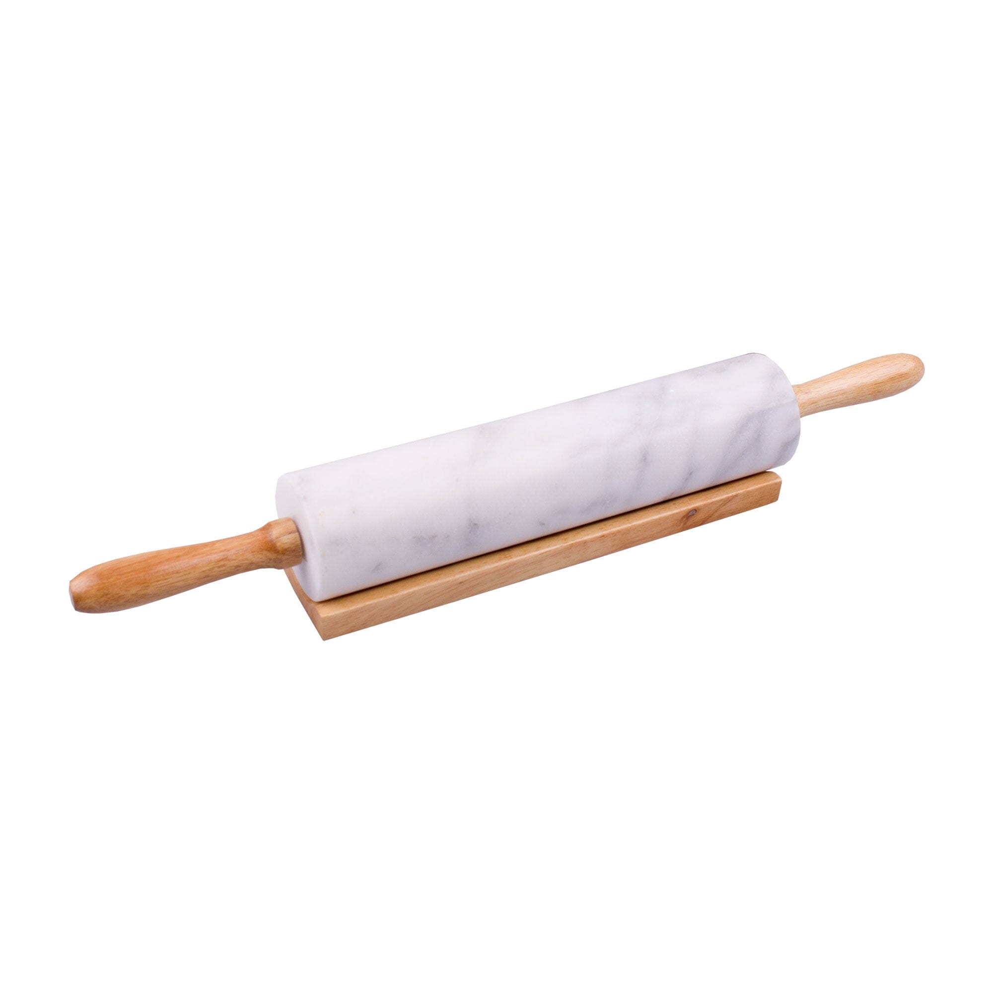 Grey Marble Rolling Pin With Wood Base Utensils The Cooks Kitchen 
