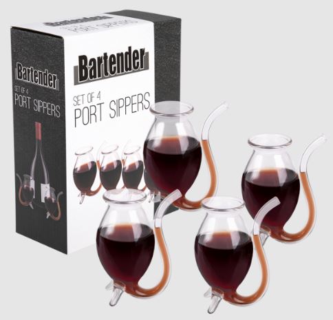 Port Sippers - Set Of 4