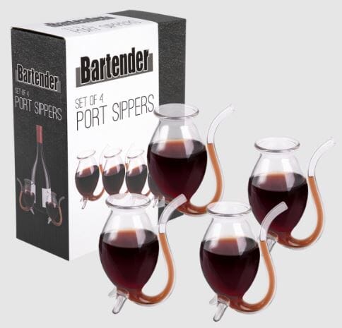 Port Sippers - Set Of 4 Barware Accessories The Cooks Kitchen 