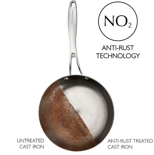 Stanley Rogers Light Weight Cast Iron Cooks Pan 30cm