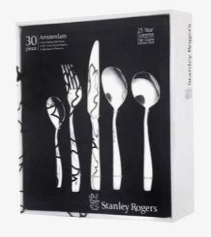 Stanley Rogers Amsterdam 30pc Cutlery Set Cutlery Sets The Cooks Kitchen 