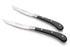 Stanley Rogers 4 Piece Pistol Grip Steak Knives - Artisan Black Steak Knives The Cooks Kitchen 