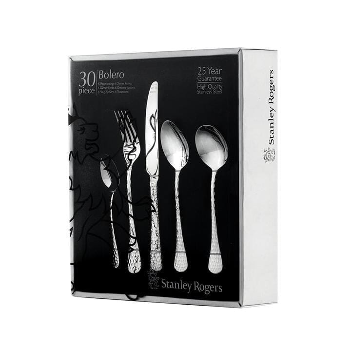 Stanley Rogers Bolero 30pc Cutlery Set Cutlery Sets The Cooks Kitchen Mandurah 