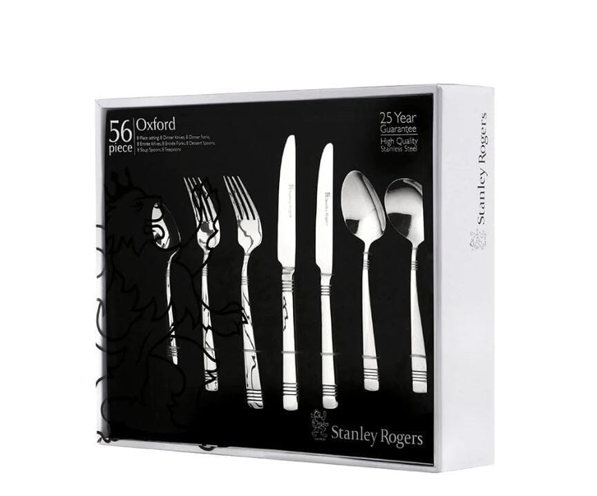 Stanley Rogers Oxford 56 Piece Set Cutlery Sets The Cooks Kitchen Mandurah 