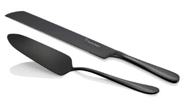 Stanley Rogers Albany Onyx Cake Knife & Server Specialist Knives The Cooks Kitchen 