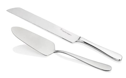 Stanley Rogers Albany Cake Knife & Server Wedding Knife Sets The Cooks Kitchen 