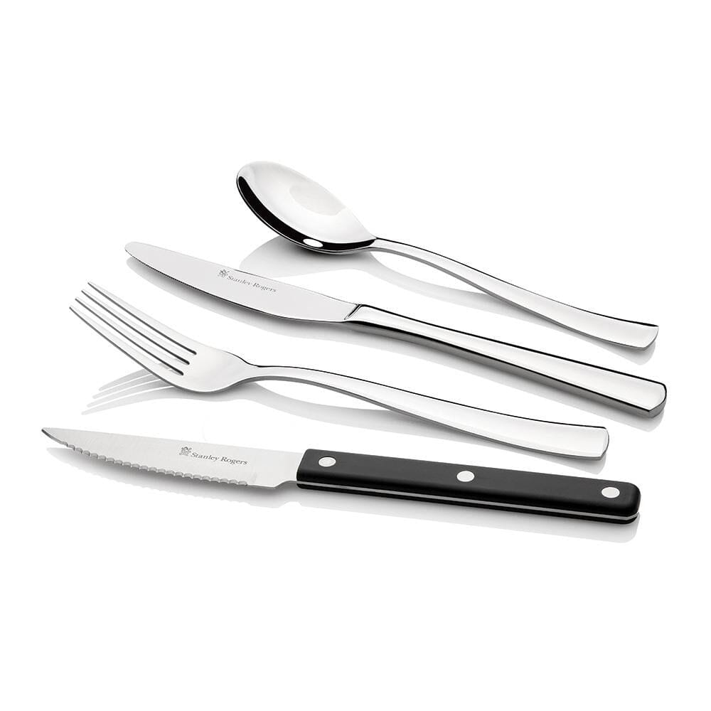 Stanley Rogers Madrid 40pc Cutlery Set With Steak Knives Cutlery Sets The Cooks Kitchen Mandurah 