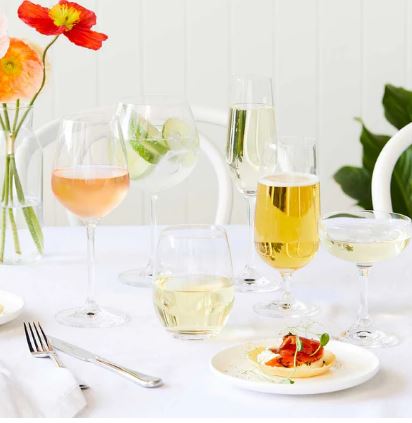 Stanley Rogers Tamar Stemless White Wine 450ml 6pc