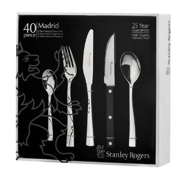 Stanley Rogers Madrid 40pc Cutlery Set