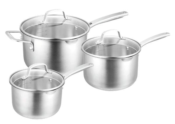 Pyrolux Radius 85 3pc Saucepan Set