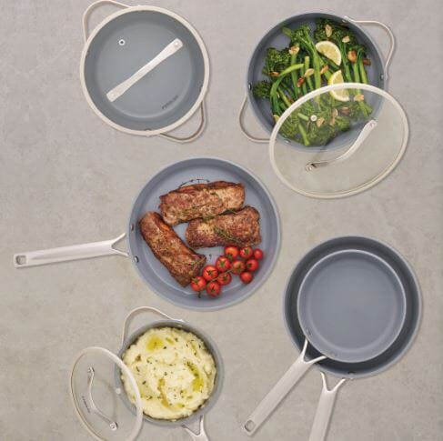 Pyrolux Nexgen Chef Pan 28cm/4.1l Ivory Frypan - Chef Pan - Saute Pan The Cooks Kitchen 