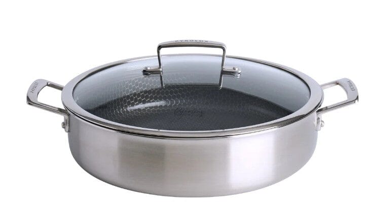 Pyrolux Pyrohex Chef Pan 30cm / 5l Frypan - Chef Pan - Saute Pan The Cooks Kitchen 