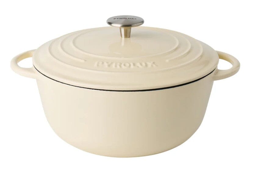 Pyrochef 28cm/6l Round French Oven Meringue French Oven The Cooks Kitchen 