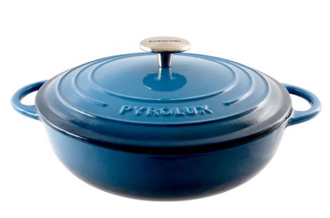Pyrochef Round Chef Pan 28cm/4l Ocean Blue
