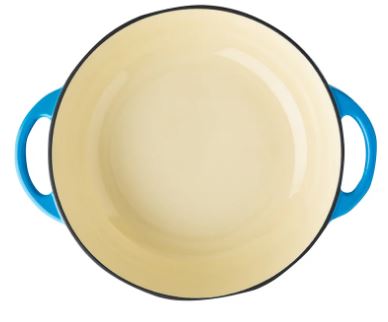 Pyrochef Round Chef Pan 28cm/4l Ocean Blue