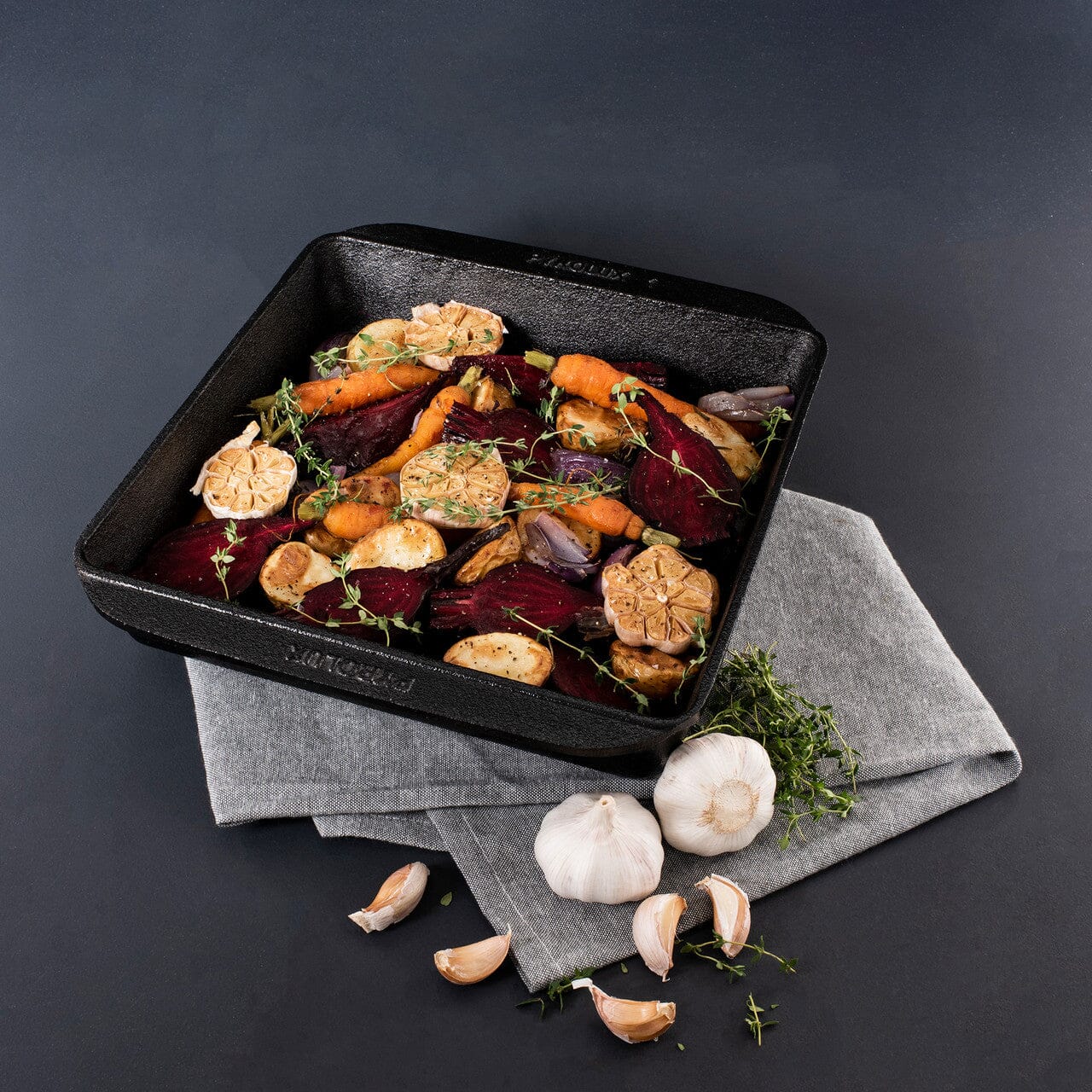 Pyrocast Square Roaster 30x30cm Roasting & Smoking The Cooks Kitchen 