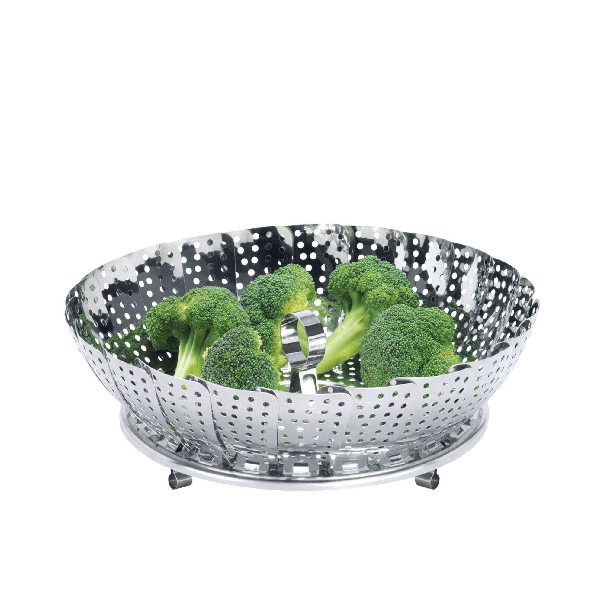 Avanti Stainless Steel Steamer Basket 28cm Double Boilers & Steamer Insert The Cooks Kitchen 