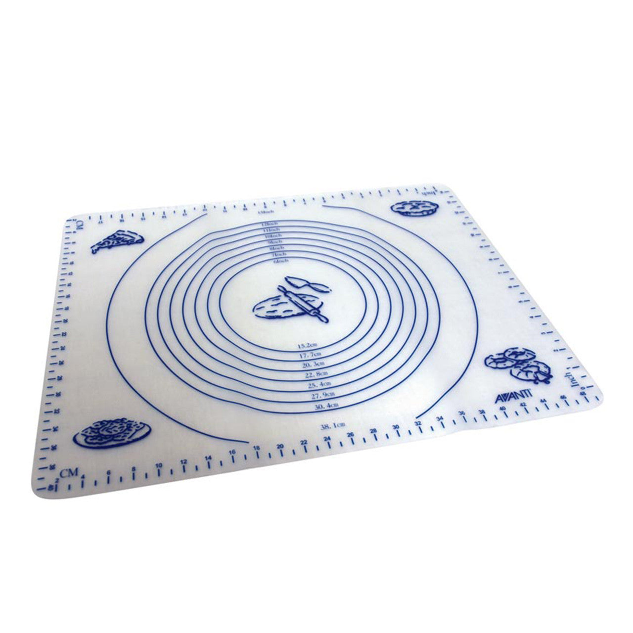 Avanti Silicone Pastry Mat 49.5x39 Cm