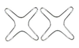 Gas Stove Ring Reducer/trivet S/2 Lids & Splatter Guards The Cooks Kitchen 