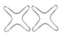 Gas Stove Ring Reducer/trivet S/2
