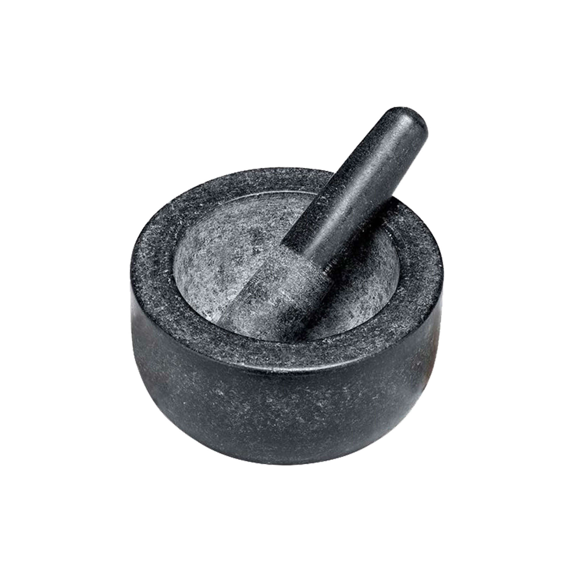 Avanti Low Mortar And Pestle 20cm - Black