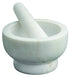 Avanti Marble Footed Mortar And Pestle - White