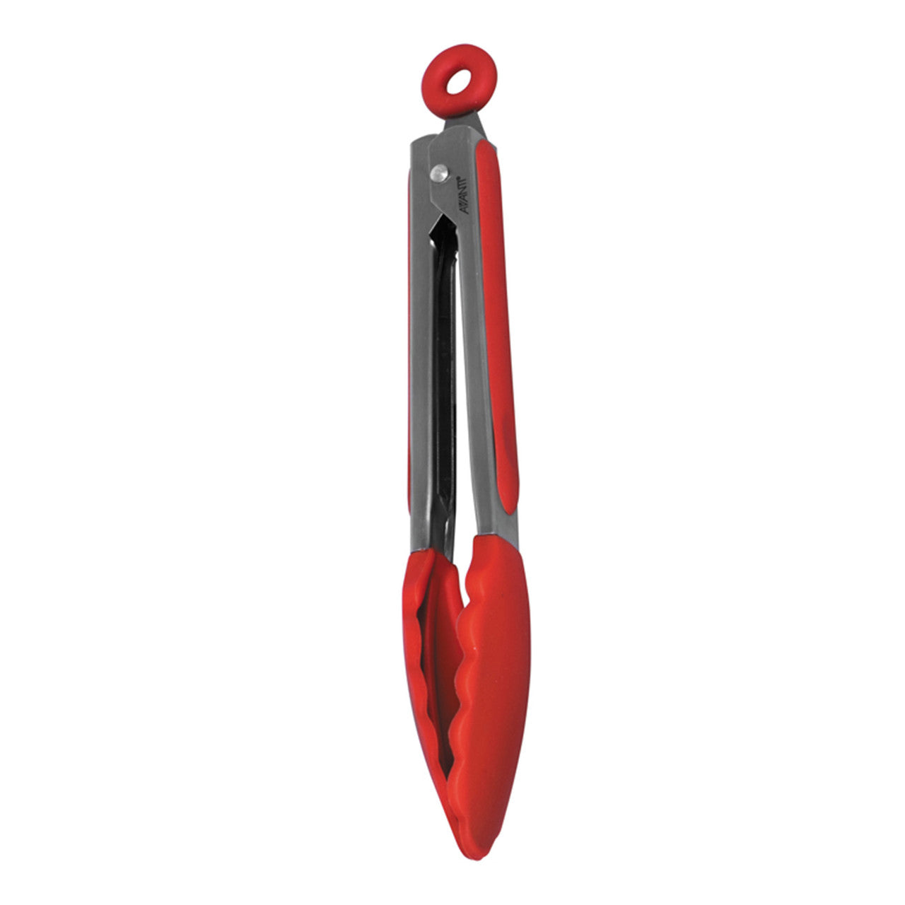 Avanti 23cm Silicone Tong With Stainless Steel Handle Red