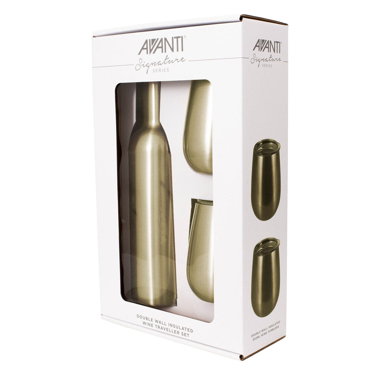 Avanti Double Wall Wine Traveller Set - Champagne Tables The Cooks Kitchen 