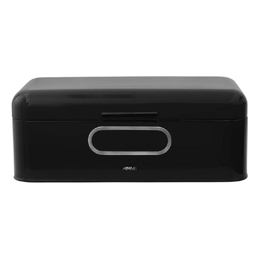 Avanti Retro Bread Bin With Window - Black