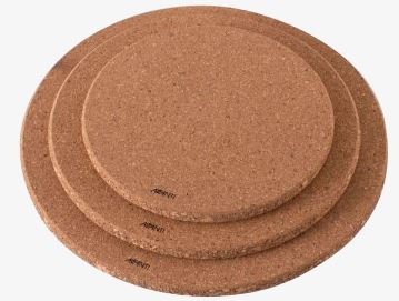 Avanti  Round Cork Trivets With Magnets 3pc